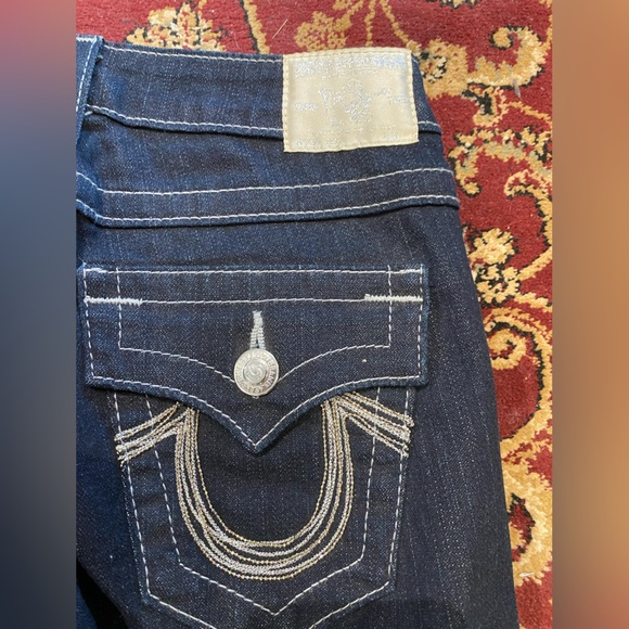 NWT Ladies True Religion Style Julie Chainball Size 25 Skinny Low Rise - Picture 5 of 9